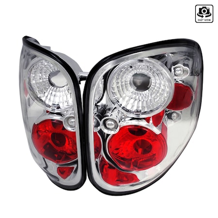 Spec-D Tuning 97-00 Ford F150 Altezza Tail Light Chrome LT-F150F97-TM